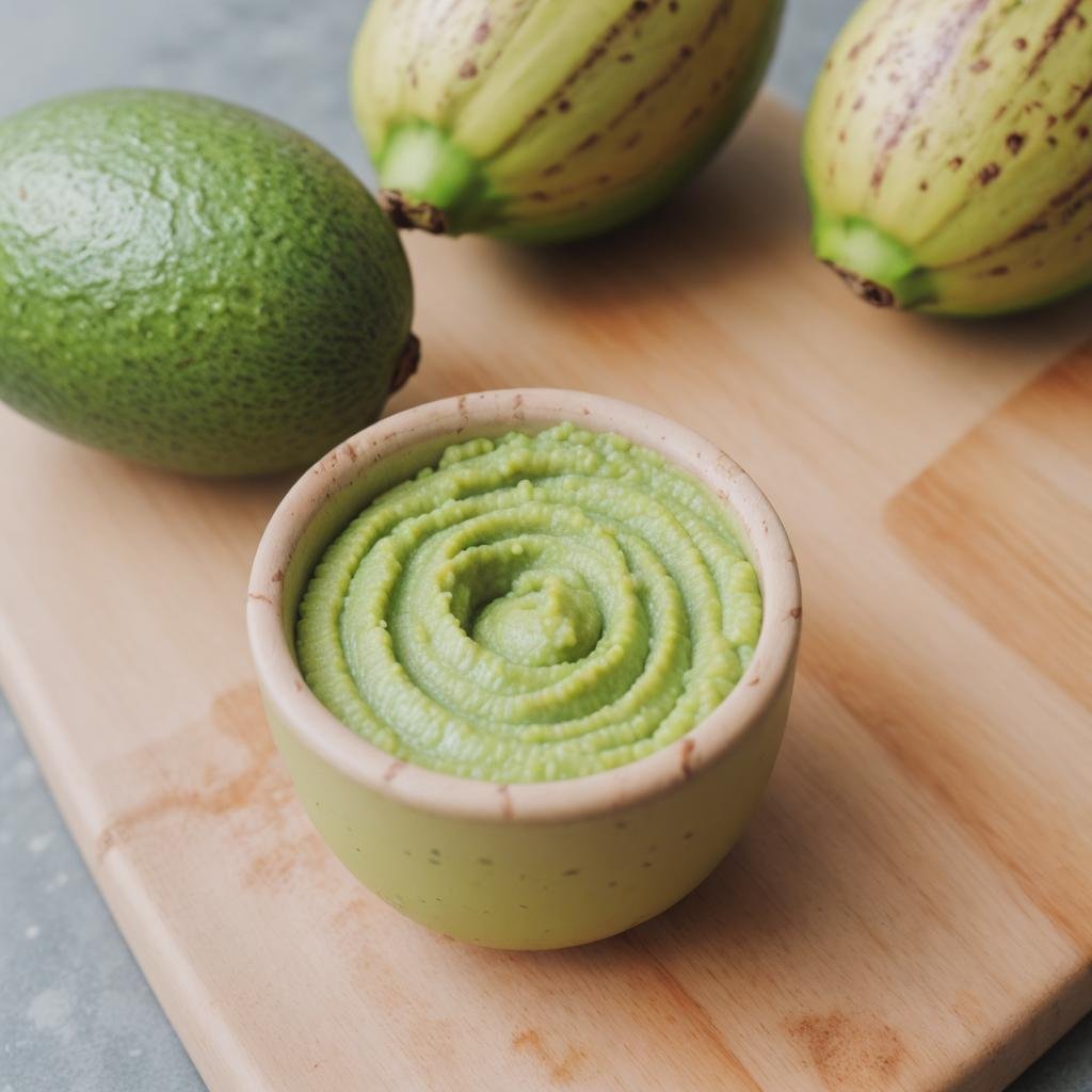 Avocado Banana Puree - Mommy caring